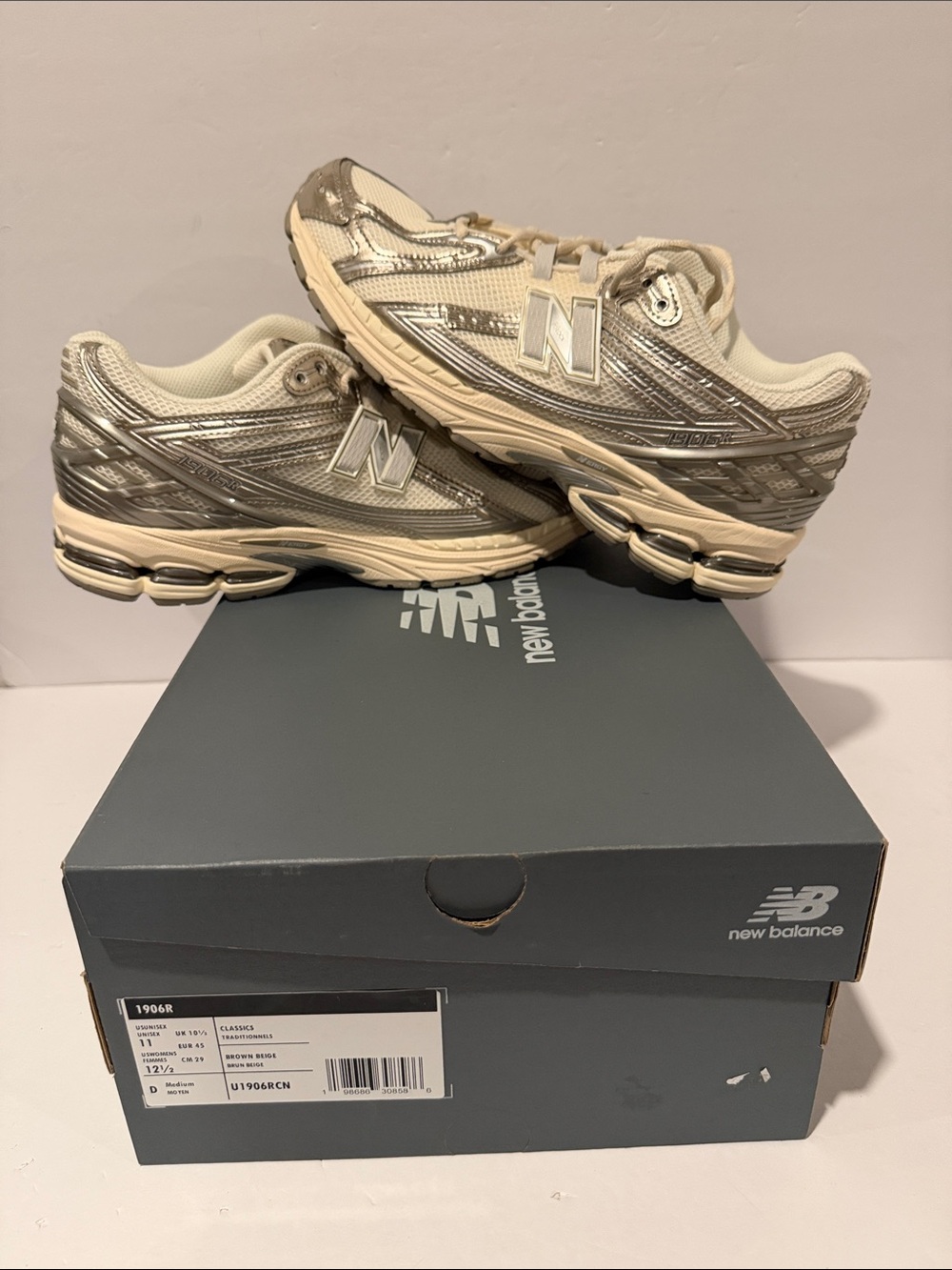 New Balance 1906R  ‘Brown Beige' Sz: 11 / 13 (U1906RCN)